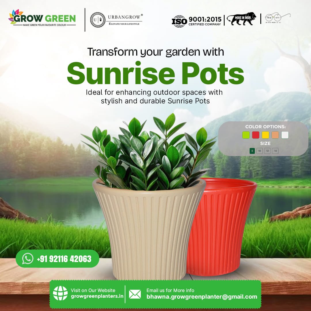 Sunrise Pots